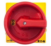 Eaton P1-25/V/SVB - Interruptor rotatorio - 3 polos - Rojo - Amarillo - IP65 - 25 A - Rango de temperatura: -25 a 50 °C