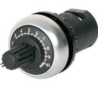 Eaton, potenciómetro rotatorio, mono, 0.5 W, 470 kΩ, modelo M22-R470K, 1 unidad