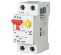 EATON PXK-B10/1N/003-A: Disyuntor diferencial/interruptor de línea de 10A, referencia 236946, con protección diferencial de 30mA, serie LS-Kennline-B, 1 polo + neutro, tipo A, referencia 236