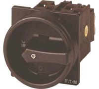 EATON T0-1-102/EA/SVB-SW 093451: Interruptor principal de 20A, montaje en panel, 2 polos, con función de parada de emergencia
