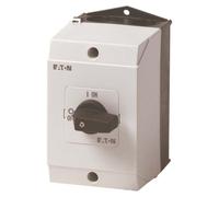 EATON T0-1-8200/I1 Interruptor de encendido/apagado, 207074, interruptor de 1 polo, 20A, ángulo de giro de 90°, montaje en panel, referencia 207074