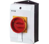 Eaton T0-4-8344/I1/SVB, Interruptor, Rojo, Blanco, Amarillo, IP65, 80 mm, 130 mm, 137 mm