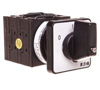 Interruptor T0-4-8440/E: giratorio, barra de dos carreras.Pos: 3 20A 0-1-2 p...
