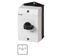 EATON T0-4-8440/I1, interruptor automático, número de referencia 207141, contacto 8, 20A, Dahlander, 2 velocidades, 0-1-2, 60°