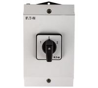 EATON T3-3-8401/I2, interruptor de inversión, número de artículo 207188, contacto 5, 32A, 1-0-2, ángulo de conmutación 45°, diseño modular