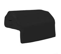 Eawfgtuw Funda para parrilla de barbacoa incorporada, tela Oxford 210D, impermeable, resistente a los rayos UV, protección para barbacoa al aire libre con parte inferior elástica para un ajuste seguro