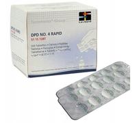EBAN - Pastillas Test para Piscina y Analizar Agua, DPD4 RAPID, 250 Unidades