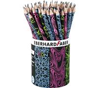 Eberhard Faber 511899 - Juego de lápices de neón, 72 lápices en un carcaj, dureza HB