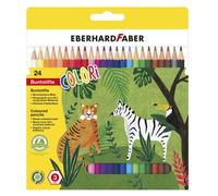Eberhard Faber 514824 - Juego de lápices de color Colori, 24 lápices de color ju