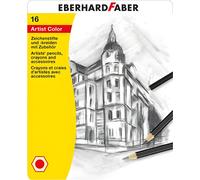 EBERHARD FABER 516916, Set de lápices de colores "Zeichenset Artist", 16 unidades
