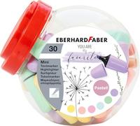 Eberhard Faber 551430 - Mini rotulador pastel, 30 rotuladores en caja de caramelos, con punta en cuña