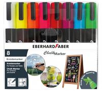 EBERHARD FABER 558308. Rotuladores de tiza EBERHARD FABER, punta de 1-2 mm, set de 8 unidades