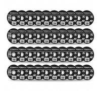 EBERTH 40 discos de corte de 75 mm de diámetro para inox, alojamiento de 9,5 mm, grosor de hoja de 2,1 mm, óxido de aluminio, disco adecuado para acero, acero inoxidable, aluminio, disco flexible para