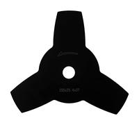 EBERTH desbrozadora Ø 255mm, Agujero Ø 25,4mm, 3 Dientes, Acero, Inoxidable, Cuchilla desbrozadora Recambio para desbrozadora desbrozadora, Cuchilla desbrozadora, Compatible universalmente