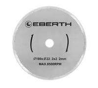 EBERTH Disco de corte de diamante para piedra, baldosas y gres porcelánico, disco de diamante con 180 mm de diámetro, 22,2 mm de perforación, 2,2 mm de espesor, disco de corte de diamante f. Granito
