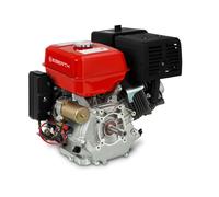 EBERTH Motor de gasolina de 15 CV 11,03 kW con eje de 25,4 mm Ø rosca exterior,