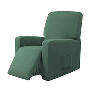 EBETA Funda de Sillón Relax Elástica Completo Protector para Sillón Reclinable, Funda para sillón reclinable (Verde Oliva)