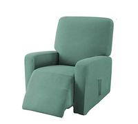 EBETA Jacquard Funda de sillón, Capuchas elásticas para sillón, Elástico Funda para sillón reclinable (Verde Claro)