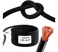 EBROM Cable de soldadura H01N2-D 1 x 95 mm², a partir de un metro en incrementos de 1 metro hasta 250 metros, CR (policloropreno), cable de tierra 95 mm² - Su longitud: 15 metros