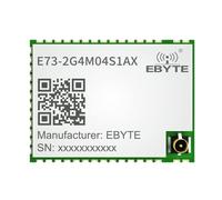 EBYTE nRF52810 módulo de Diente Azul BLE 4.2/5.0 2.4GHz transmisor Receptor E73-2G4M04S1AX 4dBm transceptor de Baja Potencia IPEX I/O UAV para hogar Inteligente, Sistema de Seguridad
