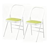 EBzvblxm Silla Plegable de Metal de Cuero | Silla plegable, paquete de 1/2/4 for fiesta en la oficina en casa(C2)