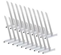 ECENCE 20 Piezas Maxi Flejes Persianas - Tirantes para persianas - Fleje tirante para Persianas - Fijaciones para Persianas - Muelle de suspensión para Persianas