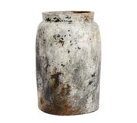 MUUBS Maceta Echo Ø26 cm h40 cm óxido-gris