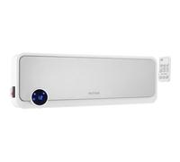 Echos Calefactor de pared | temporizador de 12 h | 2000 W | ahorro de energía | mando a distancia | elemento calefactor de cerámica | mini calefactor | 2 niveles de potencia | calentador rápido |