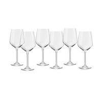 ECHTWERK copas de vino tinto, juego de 6, 627 ml - copas de vino, copas de vino, copas de cristal en forma de bulbo, con gran abertura, aptas para lavavajillas, 23,3 x 9,8 cm