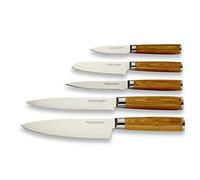 Echtwerk jeugo de cuchillos de Damasco, Cuchillo de cocina, Damasco, Cuchillo con mango de madera, 36 x 23 x 3,4cm