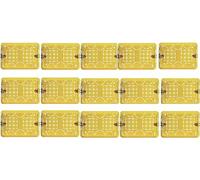 Eci Elettroure, paquete de 15 unidades 503E, caja empotrada, 108 x 74 x 53,5 mm, 3 plazas