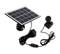 ECMQS Bomba de pozo solar en miniatura con USB | 120 l/h, doble fuente de alimentación, compatibilidad USB, diseño energéticamente eficiente, fácil instalación para el