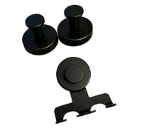 ECMQS Soporte multifuncional para afeitadora con ventosa para baño, color | Estante de aseo con capacidad para brochas de afeitar, peines; almacenamiento de baño para cepillo de dientes de afeitado
