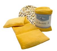 Eco-conseils® - Bolsa de semillas para microondas con forro de terciopelo (8 colores), 100% natural, uso versátil