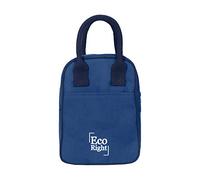 Eco Right Bolsa de almuerzo aislante para mujer, Porta Alimentos para hombre, Fiambrera para niños a la escuela Bolsas, de almuerzo de lona reutilizables