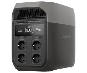 EcoFlow Delta 3 - Batería Estación de energía Portátil - 1800 W - 1024 Wh/51.2V