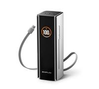 EcoFlow Rapid Pro Cargador portátil de 27650 mAh, 300 W, Cable Integrado de 140 W, Cargador portátil de 4 Puertos con Salida de 140 W, Recarga hasta 320 W, para iPhone 16/15, Samsung, MacBook, dji