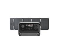 EcoFlow RIVER 3 Plus Central eléctrica portátil con panel solar de 45 W, batería LFP de 286 Wh, 1200 W de potencia, 16 horas de funcionamiento para electrodomésticos <100 W, generador solar para