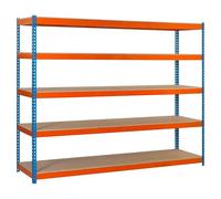 Simonrack Estantería Ecoforte 1506-5, 2500x1500x600 mm, 5 baldas, 400 kg/balda