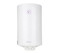 Ecoiluminaled termo calentador vertical de agua eléctrico 80 litros Orbegozo con termostato contra sobrecalentamiento, Bajo consumo, Válvula de seguridad.