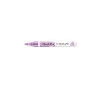 Ecoline Brush Pen - Violeta pastel 579 - Punta flexible para efectos de acuarela - Ideal para letras a mano y esbozos