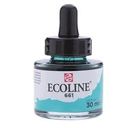 Ecoline Royal Talens 30 ml Acuarela Acquarello líquido - 60 Tinte 661 - Verde Turchese NEW