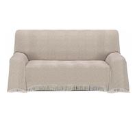ECOMMERC3 | Colcha Multiusos Tamaño 180x260 cm para Sofá o Cama - Foulard Multiusos Tacto Extrasuave Color Marrón