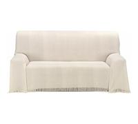 ECOMMERC3 | Colcha Multiusos Tamaño 230x260 cm para Sofá o Cama - Foulard Multiusos Tacto Extrasuave Color Crudo