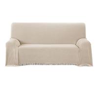 ECOMMERC3 | Colcha Multiusos Tamaño 300x260 cm para Sofá o Cama - Foulard Multiusos Tacto Extrasuave Color Beige