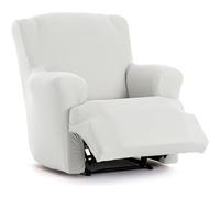 ECOMMERC3 | Funda de Sillón Pies Juntos Relax Bielástica de Una Sola Pieza - Funda Sofá Pies Juntos Relax Color Blanco Ajuste Espumas de Sujeción