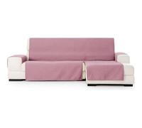 ECOMMERC3 | Funda Sofá Chaiselong Normal Derecha Universal y Versátil - Funda Sofá Chaiselongue Color Rojo Protector Fácil de Colocar para Respaldo, Asiento y Brazos
