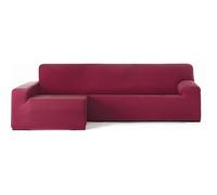 ECOMMERC3 | Funda Sofá Chaiselongue Brazo Largo Izquierda Bielástica Transpirable - Funda Sofá Chaiselongue Color Burdeos Ajuste Gomas y Espumas de Sujeción, Protección contra Desgaste