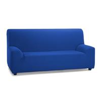 ECOMMERC3 | Funda Sofá Elástica y Extrasuave para Sofás de 4 Plazas de 220 a 260cm - Funda Ajustable Color Azul Eléctrico 100% Made in Spain