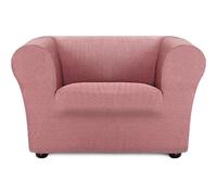 ECOMMERC3 | Funda Sofá Tamaño 1 Plaza Bielástica Super Elástica Sofás Chester y Klippan - Funda Sofá Color Rosa Protector Antidesgaste Transpirable, Ajuste Máximo con Espumas de Sujeción y Gomas